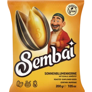 Graue Sonnenblumenkerne